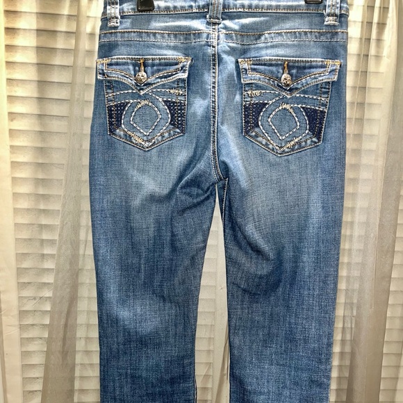 LEE Platinum Label Women’s Mid Rise Boot Cut Denim Jeans. Sz 6 medium. (32X32) - Picture 4 of 8